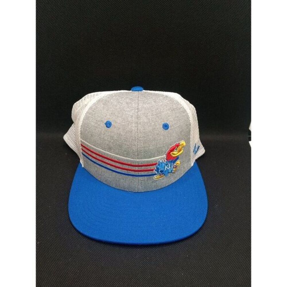 New‎ With Tags Zephyr Flat Bill Snapback Mesh Kansas Jayhawks Free Shipping